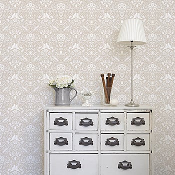 Galerie Wallcoverings Product Code 14026 - Ekbacka Wallpaper Collection - Beige Colours -  