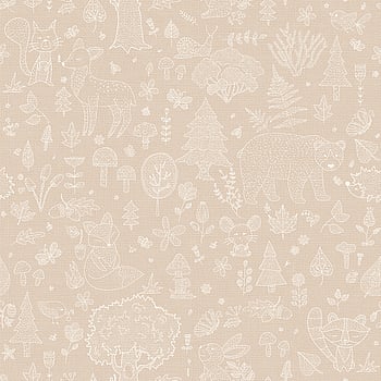 Galerie Wallcoverings Product Code 14809 - Little Explorers 2 Wallpaper Collection - Beige Colours -  