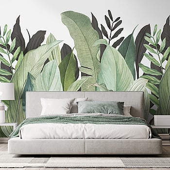 Galerie Wallcoverings Product Code 18001 - Tropical Wallpaper Collection - Coconut Colours -  