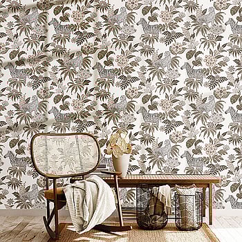 Galerie Wallcoverings Product Code 18521 - Into The Wild Wallpaper Collection - Beige Colours -  