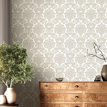 Galerie Wallcoverings Product Code 23611 - Italian Classics 4 Wallpaper Collection - Silver Grey Colours -  