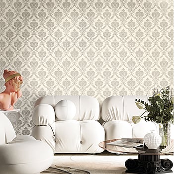 Galerie Wallcoverings Product Code 23641 - Italian Classics 4 Wallpaper Collection - Silver Grey Colours -  