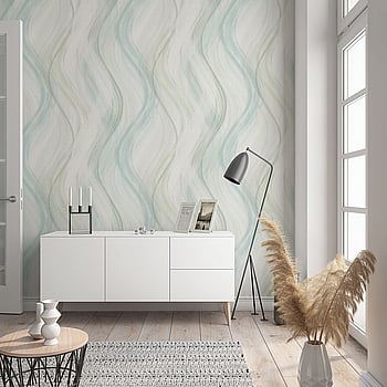 Galerie Wallcoverings Product Code 32442 - The New Design Book Wallpaper Collection - White,Green Colours -  