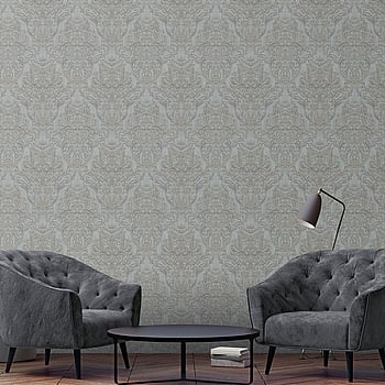 Galerie Wallcoverings Product Code 32605 - City Glam Wallpaper Collection - Grey Gold Colours -  