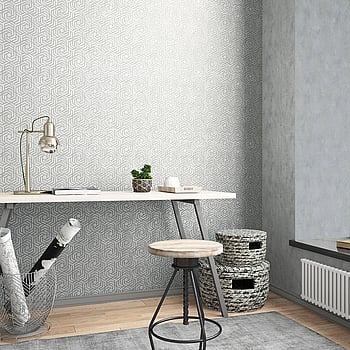 Galerie Wallcoverings Product Code 32610 - City Glam Wallpaper Collection - Grey Gold Colours -  