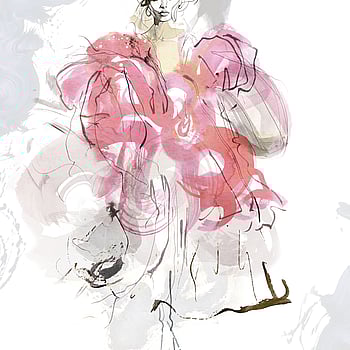 Galerie Wallcoverings Product Code 35898 - Fashion Icon Wallpaper Collection - Beige Rose Colours -  