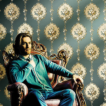 Galerie Wallcoverings Product Code 3903 - Italian Damasks 3 Wallpaper Collection - Blue Cream Colours -  