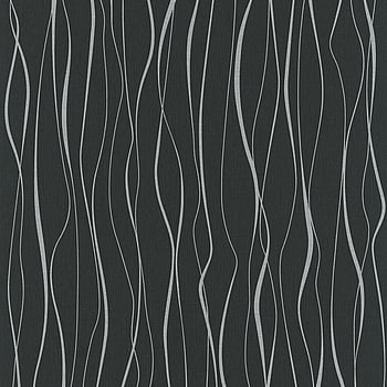 Galerie Wallcoverings Product Code 6813-40 - Home Wallpaper Collection - Black  Silver Colours -  