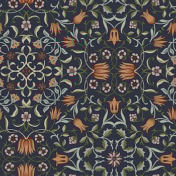 Galerie Wallcoverings Product Code 82010 - Hidden Treasures Wallpaper Collection - Blue Colours -  