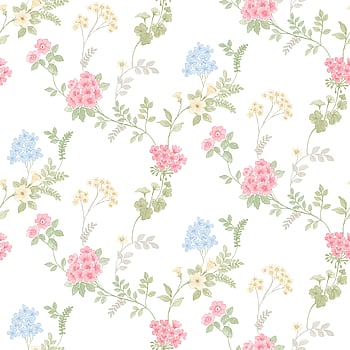 Galerie Wallcoverings Product Code AF37735 - Abby Rose 4 Wallpaper Collection - Pink Green Yellow Colours -  