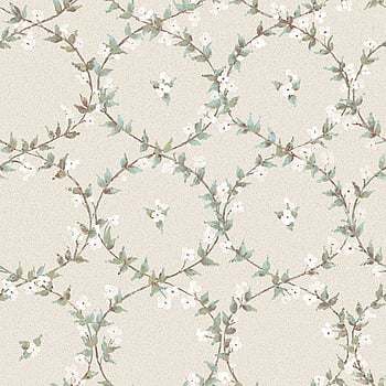Galerie Wallcoverings Product Code AF37745 - Abby Rose 4 Wallpaper Collection - Turquoise Beige Plum Colours -  
