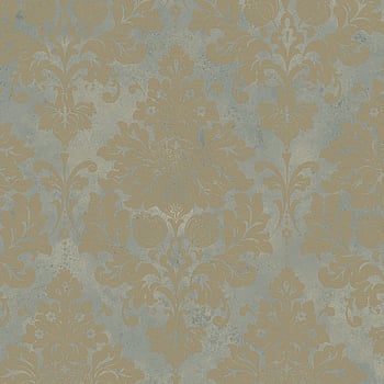 Galerie Wallcoverings Product Code CI38220 - Classic Silks 4 Wallpaper Collection - Blue, Beige, Gold Colours -  