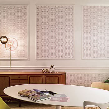 Galerie Wallcoverings Product Code EL21061 - Elisir Wallpaper Collection - Pink Silver White Colours -  