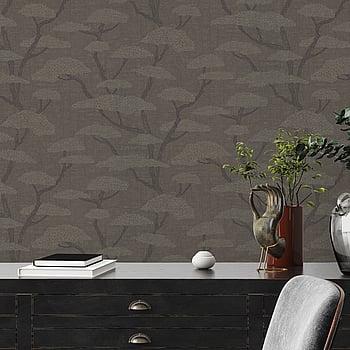 Galerie Wallcoverings Product Code FS72018 - Fusion Wallpaper Collection - Charcoal Colours -  