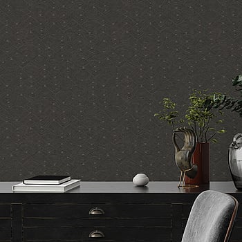 Galerie Wallcoverings Product Code FS72021 - Fusion Wallpaper Collection - Brown Black Colours -  