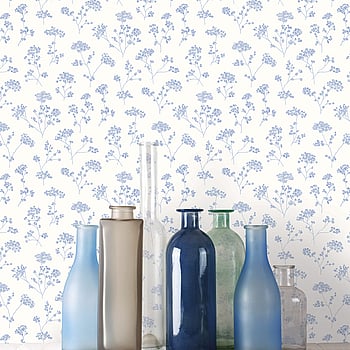 Galerie Wallcoverings Product Code G67871 - Miniatures 2 Wallpaper Collection - Blue White Colours -  