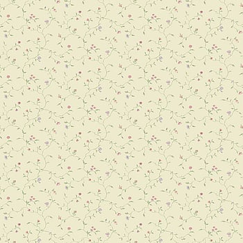 Galerie Wallcoverings Product Code G67922 - Miniatures 2 Wallpaper Collection - Cream Green Pink Purple Colours -  