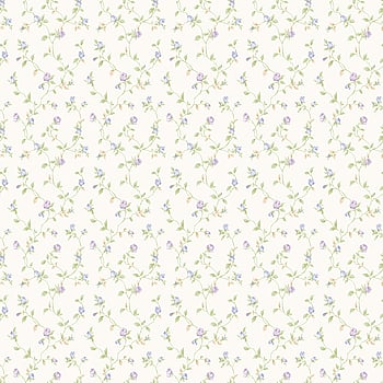 Galerie Wallcoverings Product Code G67935 - Miniatures 2 Wallpaper Collection - White Purple Blue Green Colours -  