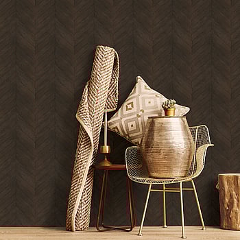 Galerie Wallcoverings Product Code G67997 - Organic Textures Wallpaper Collection - Dark Brown Colours -  
