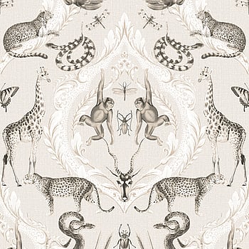 Galerie Wallcoverings Product Code G78309 - Bazaar Wallpaper Collection - Beige Black Colours -  