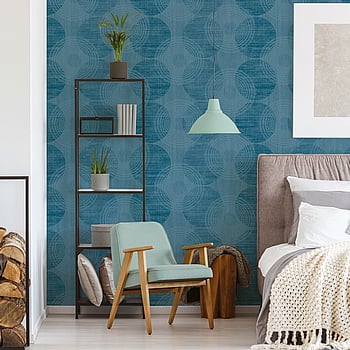 Galerie Wallcoverings Product Code HO20032 - Home Wallpaper Collection - Blue Colours -  