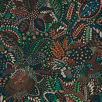 Galerie Wallcoverings Product Code HV41066 - Havana 2 Wallpaper Collection - Blue, Green, Black Colours -  