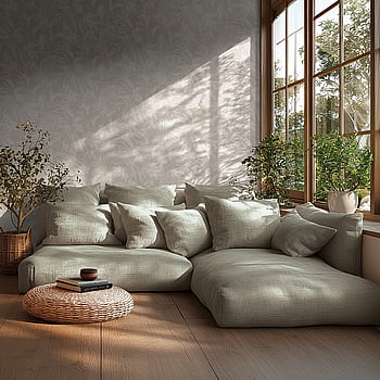 Galerie Wallcoverings Product Code HZ62049 - Horizon Wallpaper Collection - Cream Metallic White Colours -  