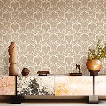 Galerie Wallcoverings Product Code IS33324 - Italian Silks And Damasks Wallpaper Collection - Copper Colours -  
