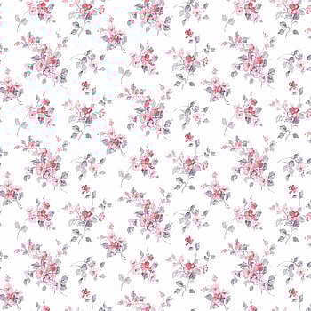 Galerie Wallcoverings Product Code PF38102 - Pretty Prints Wallpaper Collection - Red, Grey Colours -  