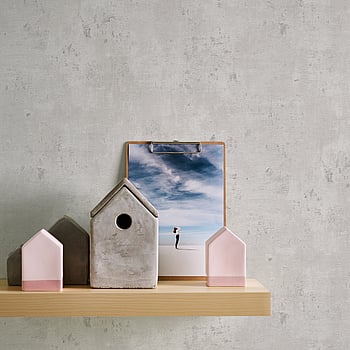 Galerie Wallcoverings Product Code WH30184 - Welcome Home Wallpaper Collection - Silver Grey Colours -  