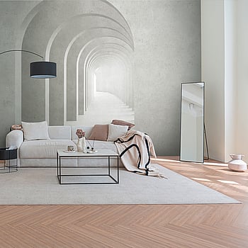 Galerie Wallcoverings Product Code WH45279M - Welcome Home Murals Wallpaper Collection - Cream, Grey, White Colours -  