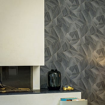 Galerie Wallcoverings Product Code WW22221 - Woods And Wicker Wallpaper Collection - Grey Black Colours -  